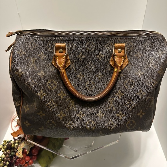 Louis Vuitton Monogram Speedy 30 Vintage Gently Loved AS-IS - Picture 1 of 12